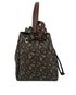 Monogram E-Canvas Bucket Bag, side view